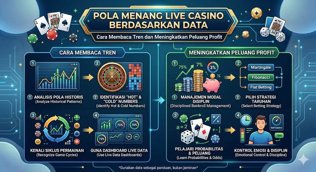 pola menang live casino